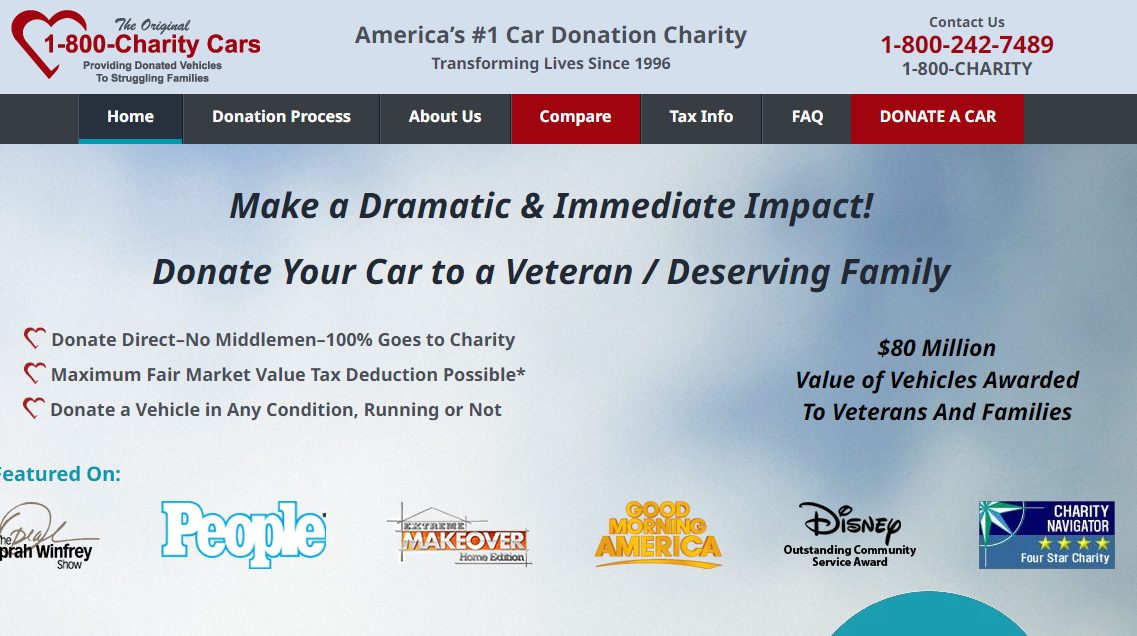 1-800 Charity Cars