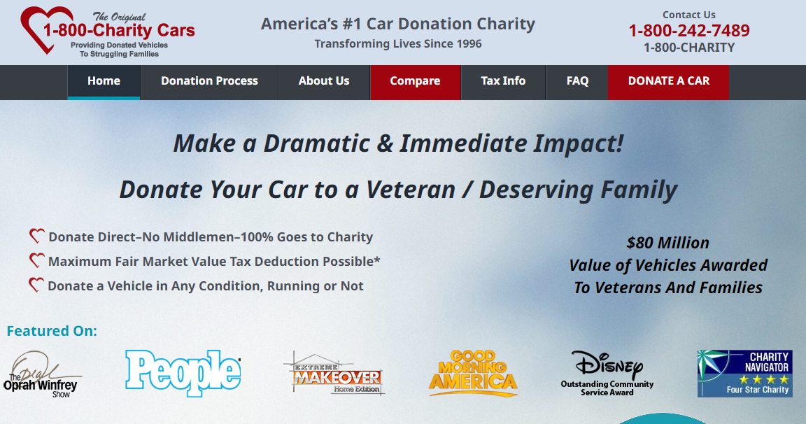 1800 Charity Cars Donation Auto