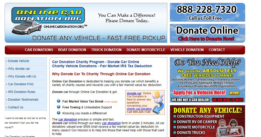 Online Car Donations Auto Charity