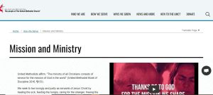 United Methodist Church Ministries