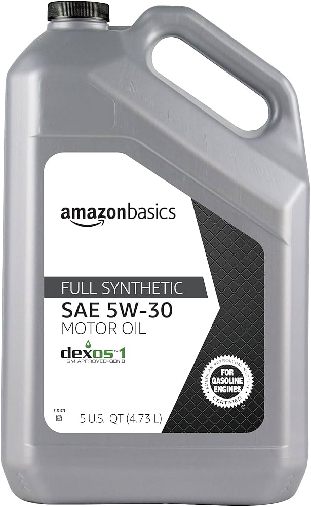 Amazon Basics Full Synthetic 5W-30 Motor Oil