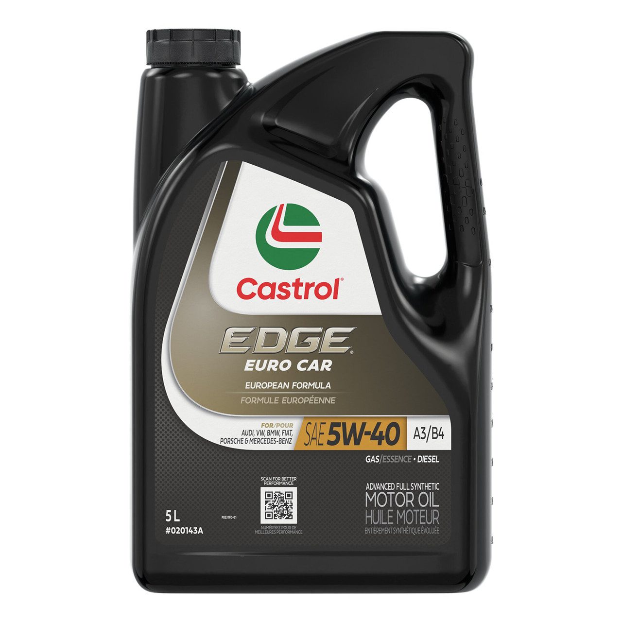 Castrol EDGE Euro Car Formula 5W-40