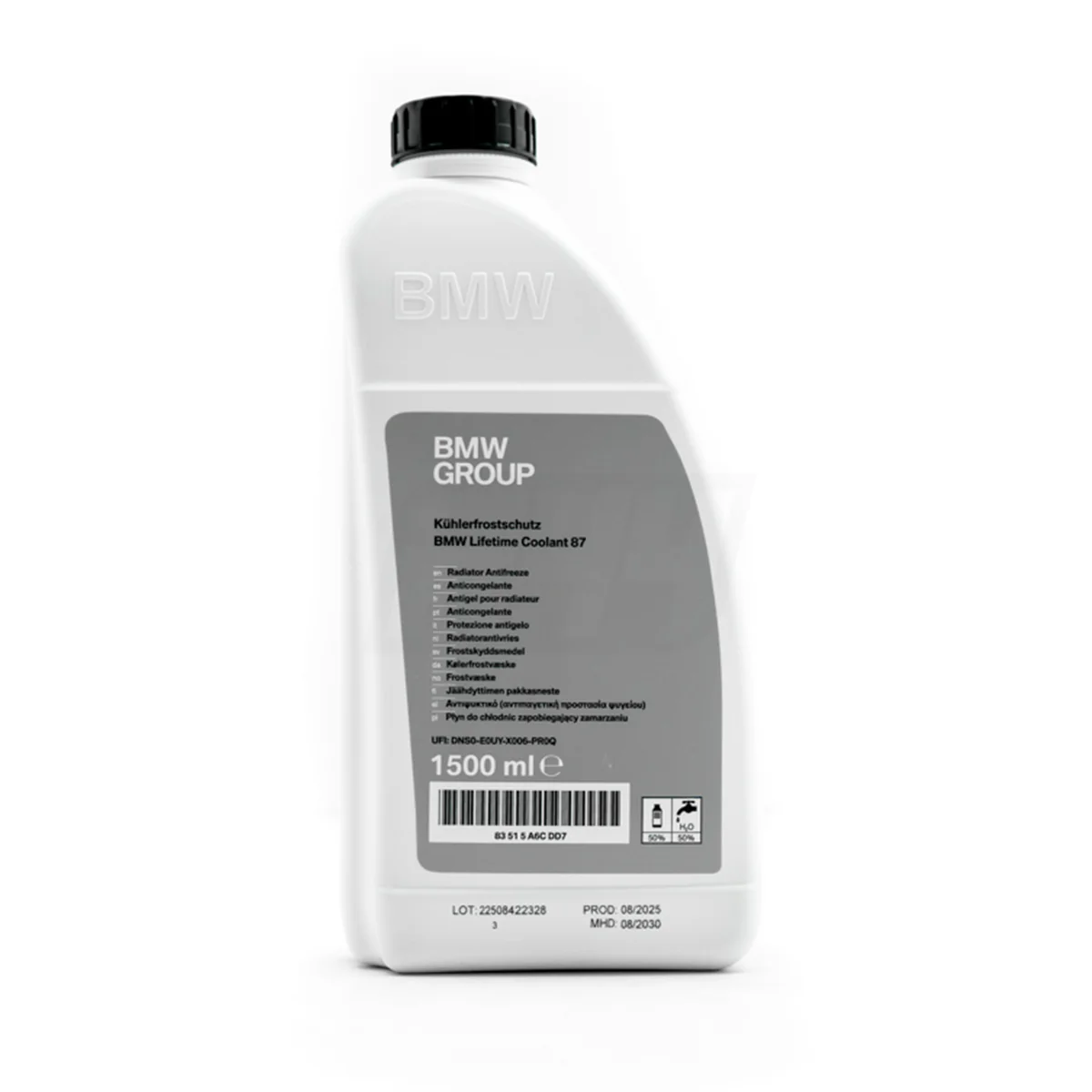 Genuine BMW Blue Antifreeze Coolant G48 Part 82141467704