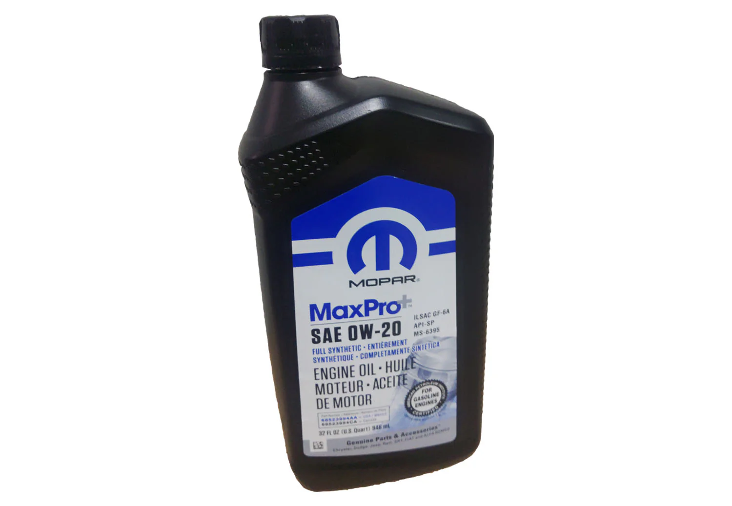 Genuine Mopar Oil Change Kit with OEM Oil and Filter