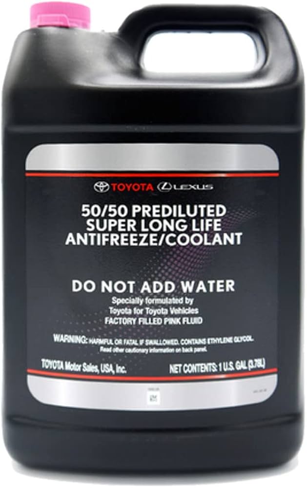 Genuine Toyota Super Long Life Coolant 00272-SLLC2 Pink Premixed