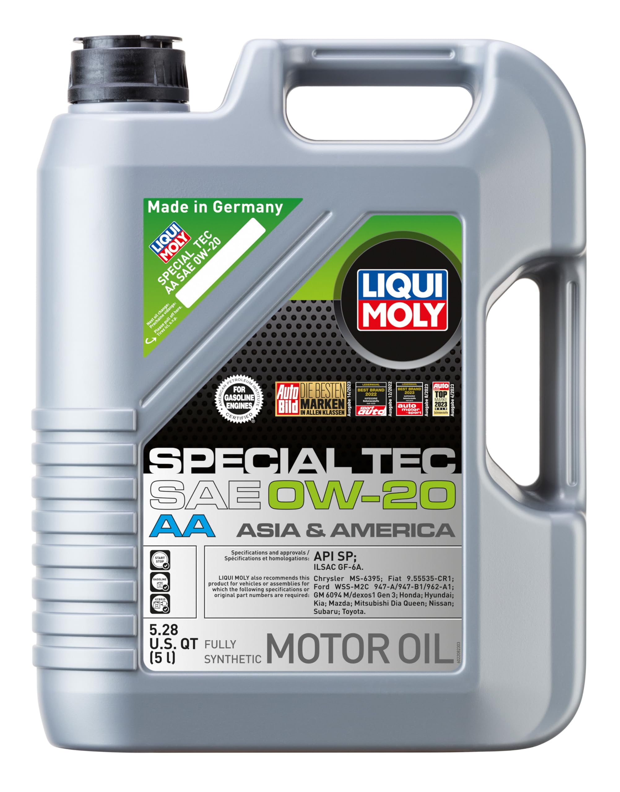 Liqui Moly Special Tec AA 0W-20 Full Synthetic Motor Oil