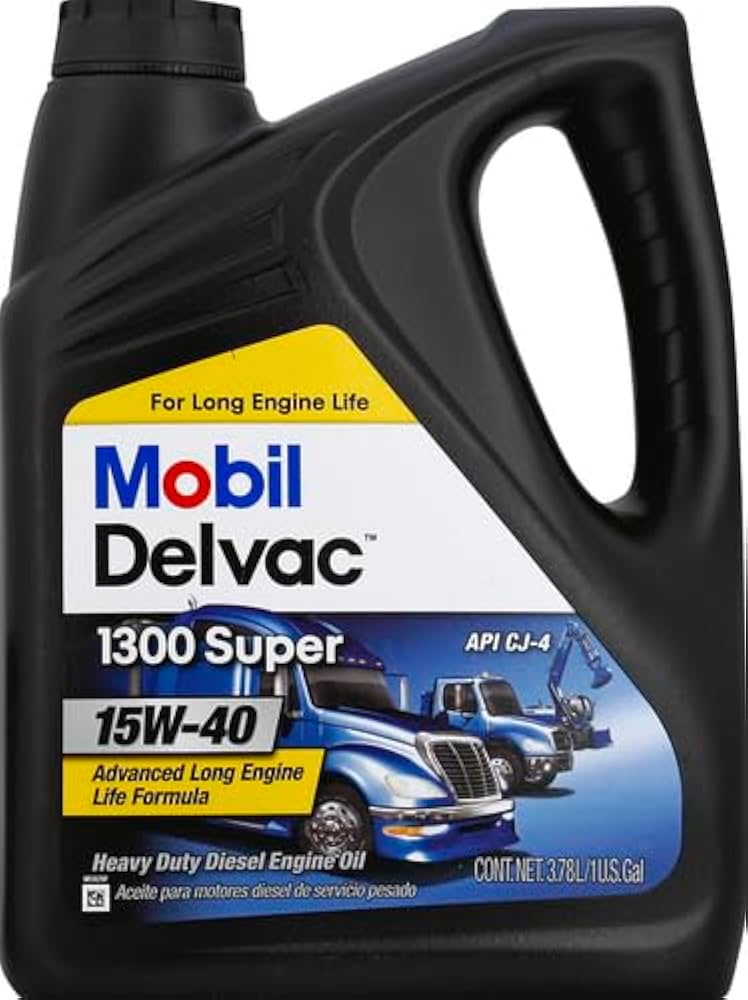 Mobil Delvac 1300 Super 15W-40 Heavy Duty Diesel Oil