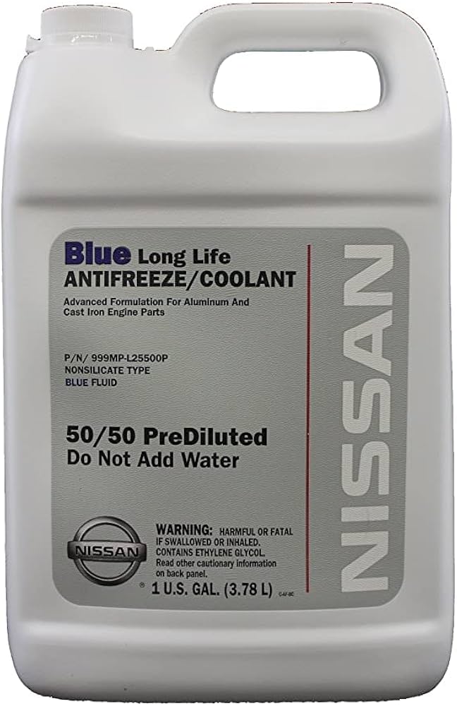 Genuine Nissan Long Life Antifreeze/Coolant Blue 50/50