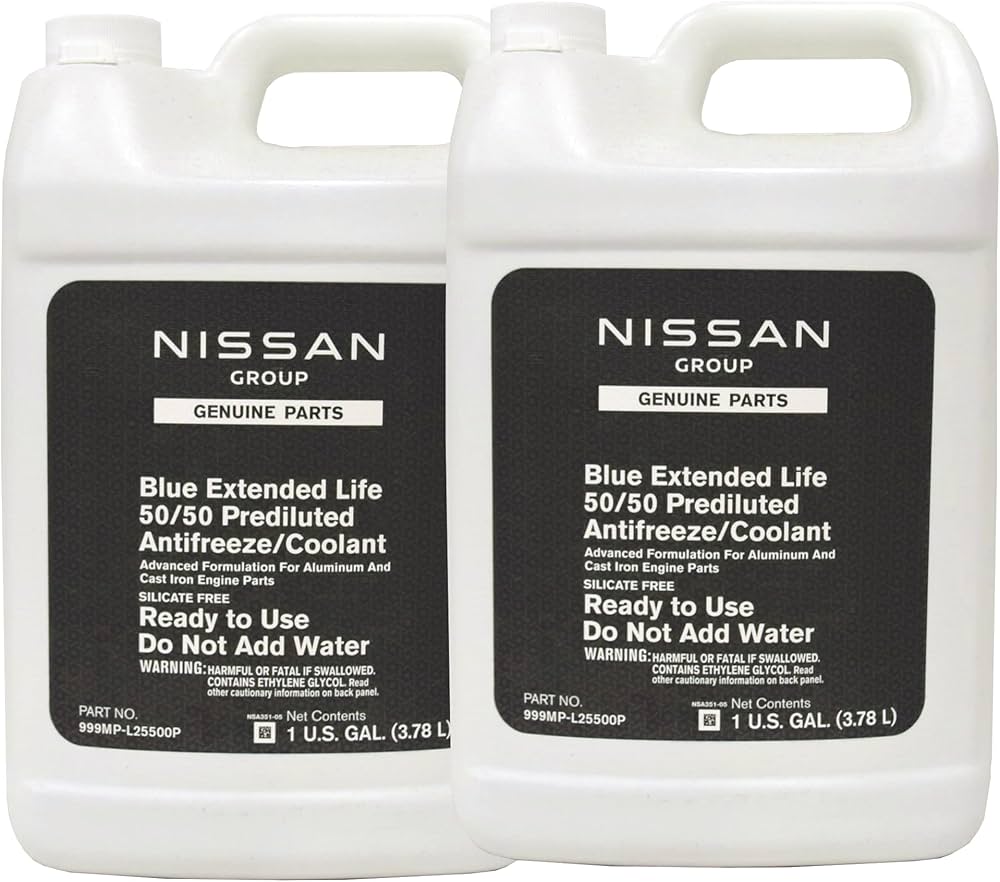 Nissan Genuine Fluid 999MP-L25500P Blue Long Life Coolant