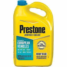 Prestone European Vehicles Blue 50/50 Prediluted Antifreeze/Coolant