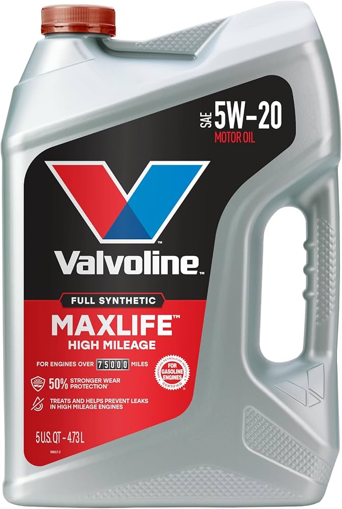 Valvoline High Mileage MaxLife 5W-20