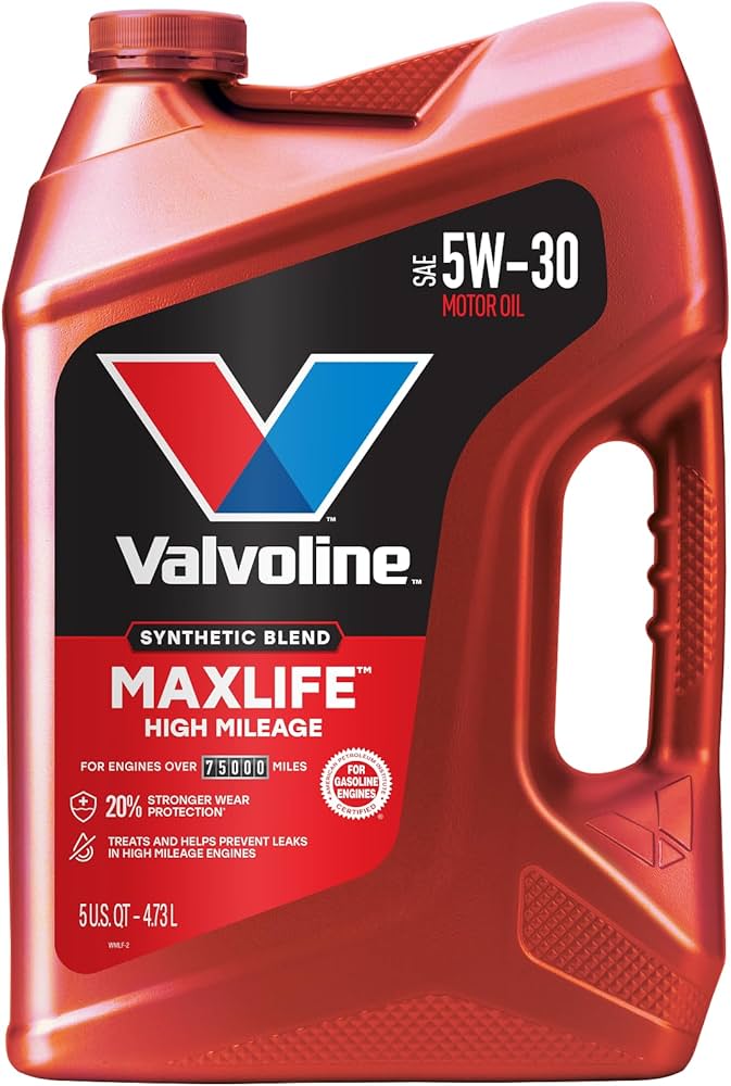Valvoline MaxLife High Mileage Synthetic Blend 10W-30 Motor Oil