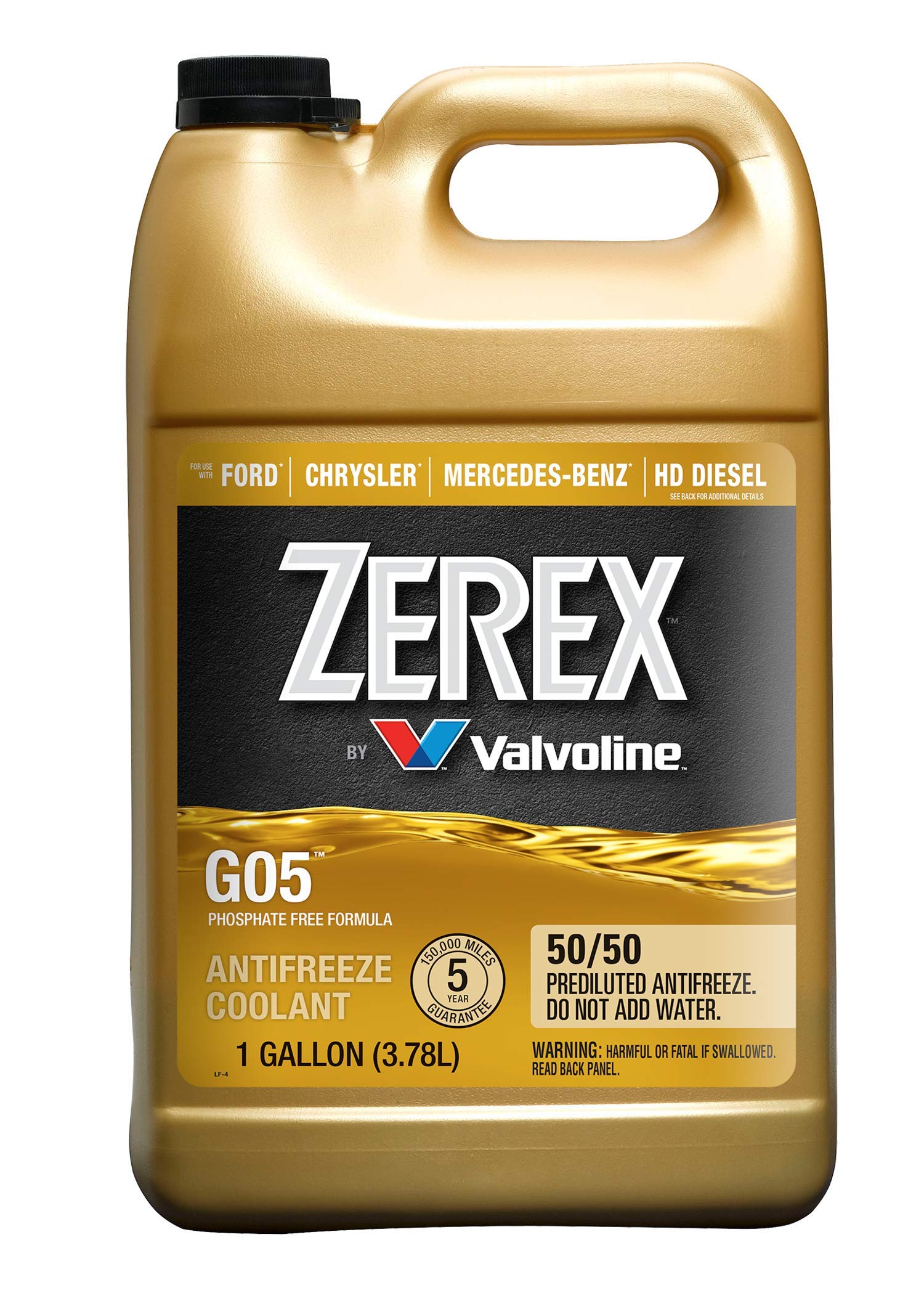 Zerex G05 Phosphate Free Concentrate Antifreeze/Coolant