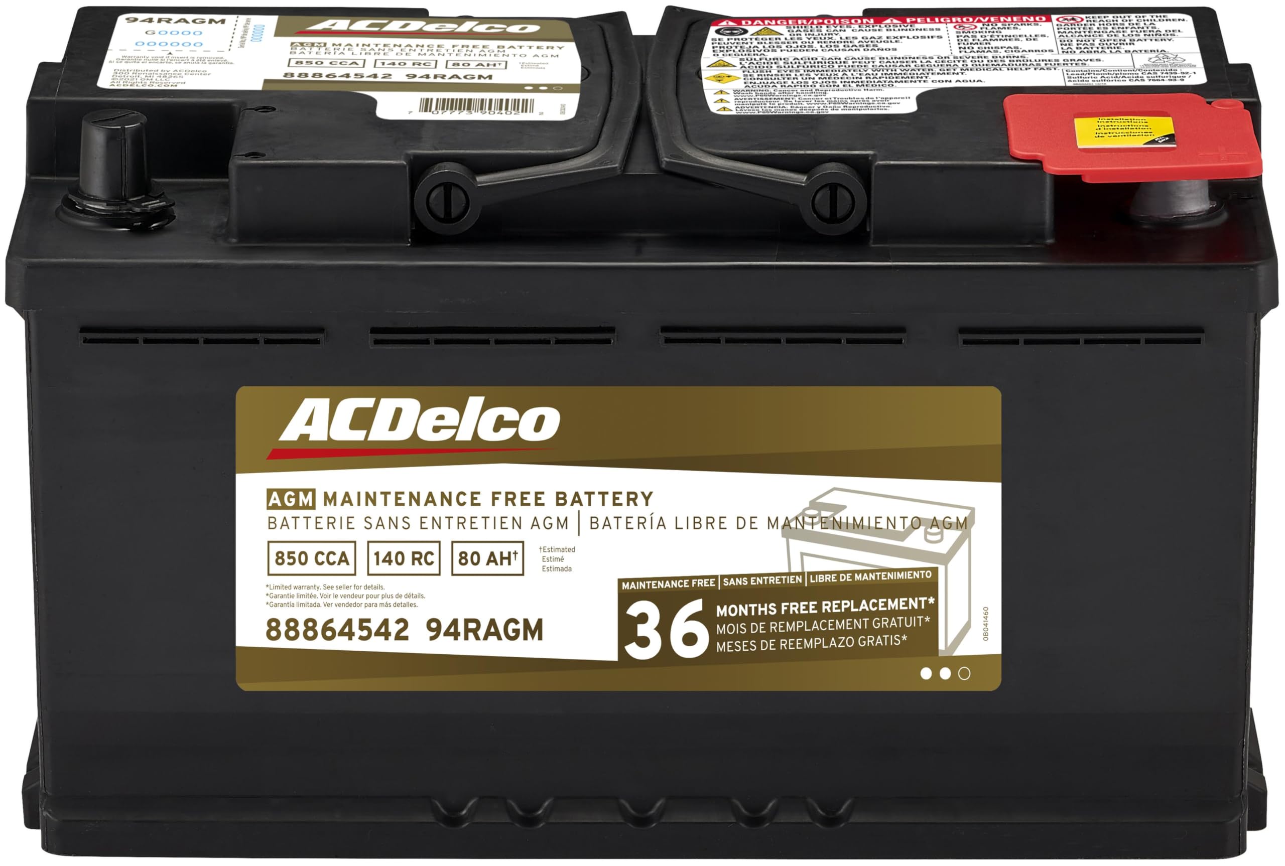 ACDelco Gold 94RAGM Battery
