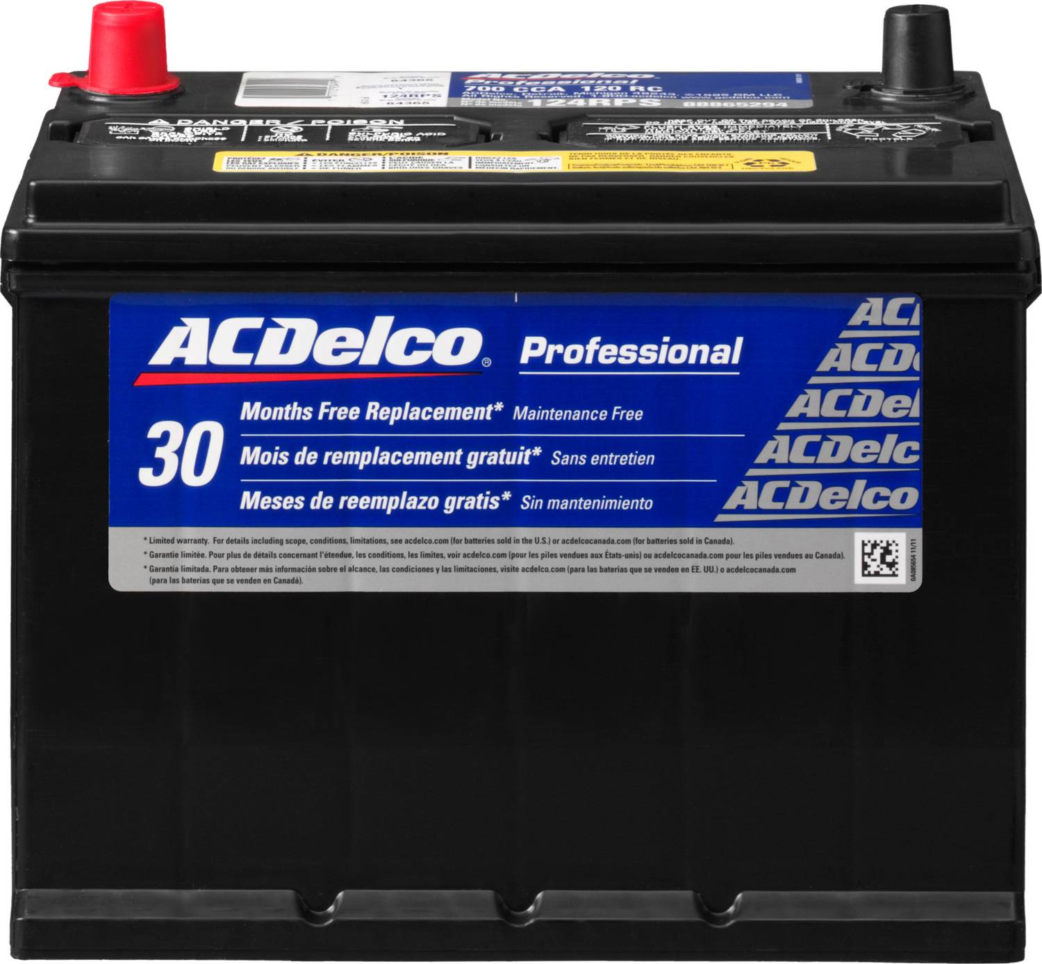 ACDelco Professional 124R Battery