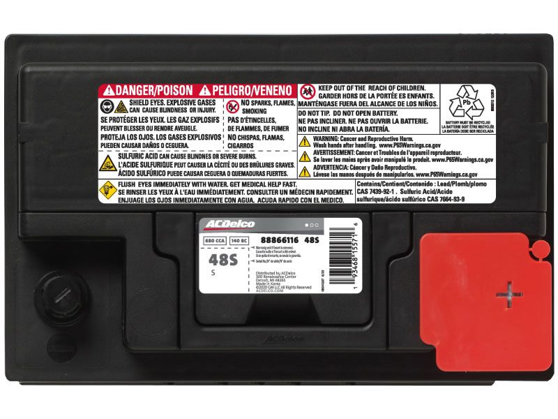 ACDelco Professional 48S Flooded Battery