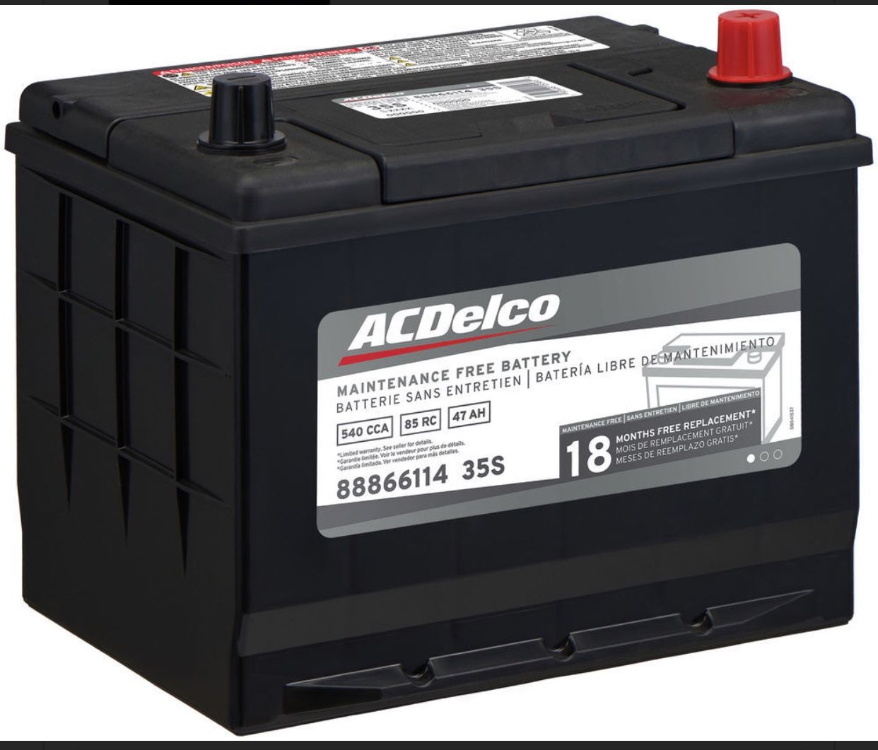 ACDelco Silver 35S Battery