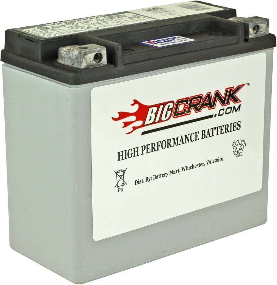 Big Crank ETX20L AGM Motorcycle Battery
