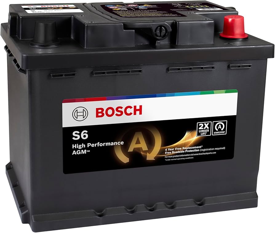 Bosch S6 AGM Battery Group 47 H5