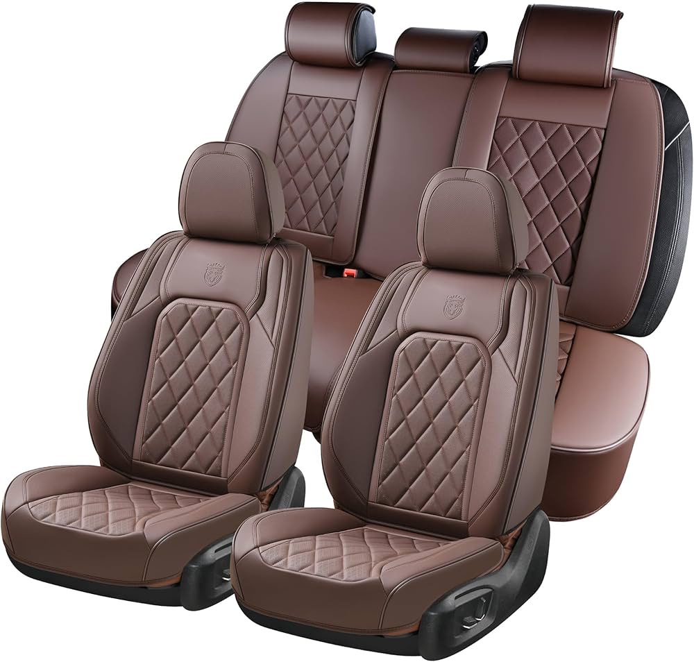 Coverado Luxury Faux Leather Seat Covers