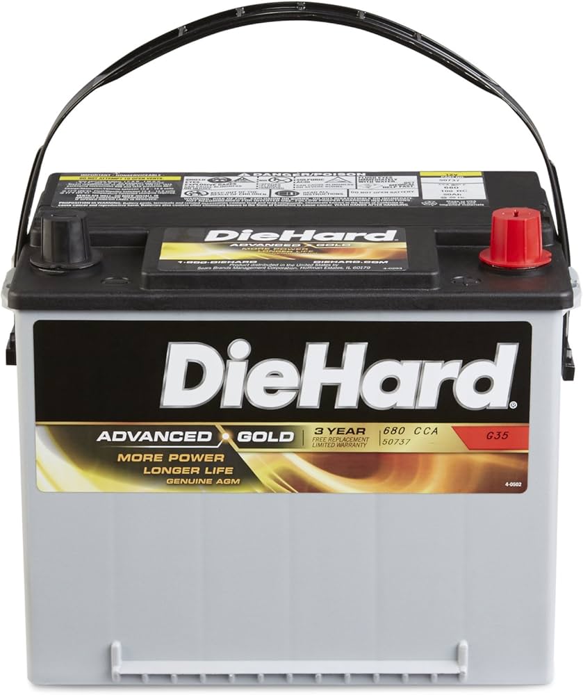 DieHard Advanced Gold AGM Battery Group 35