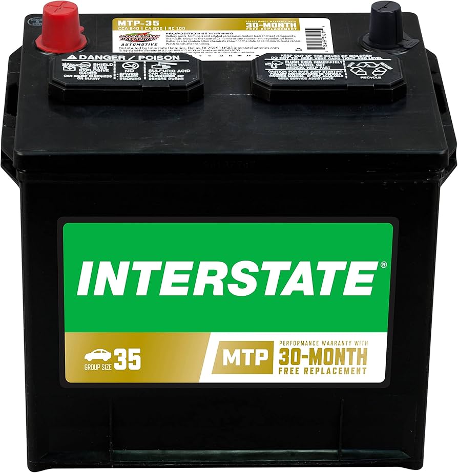 Interstate MT‑35 Flooded Battery