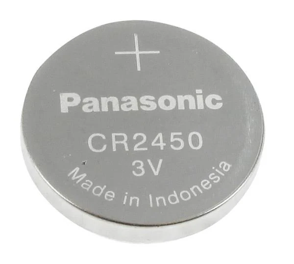 Panasonic CR2450 3V Lithium Coin Cell Battery