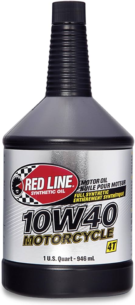 Red Line 10W-40 Motorcycle Oil