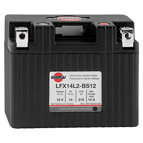 Shorai LFX14L2-BS12 Lithium-Iron Motorcycle Battery