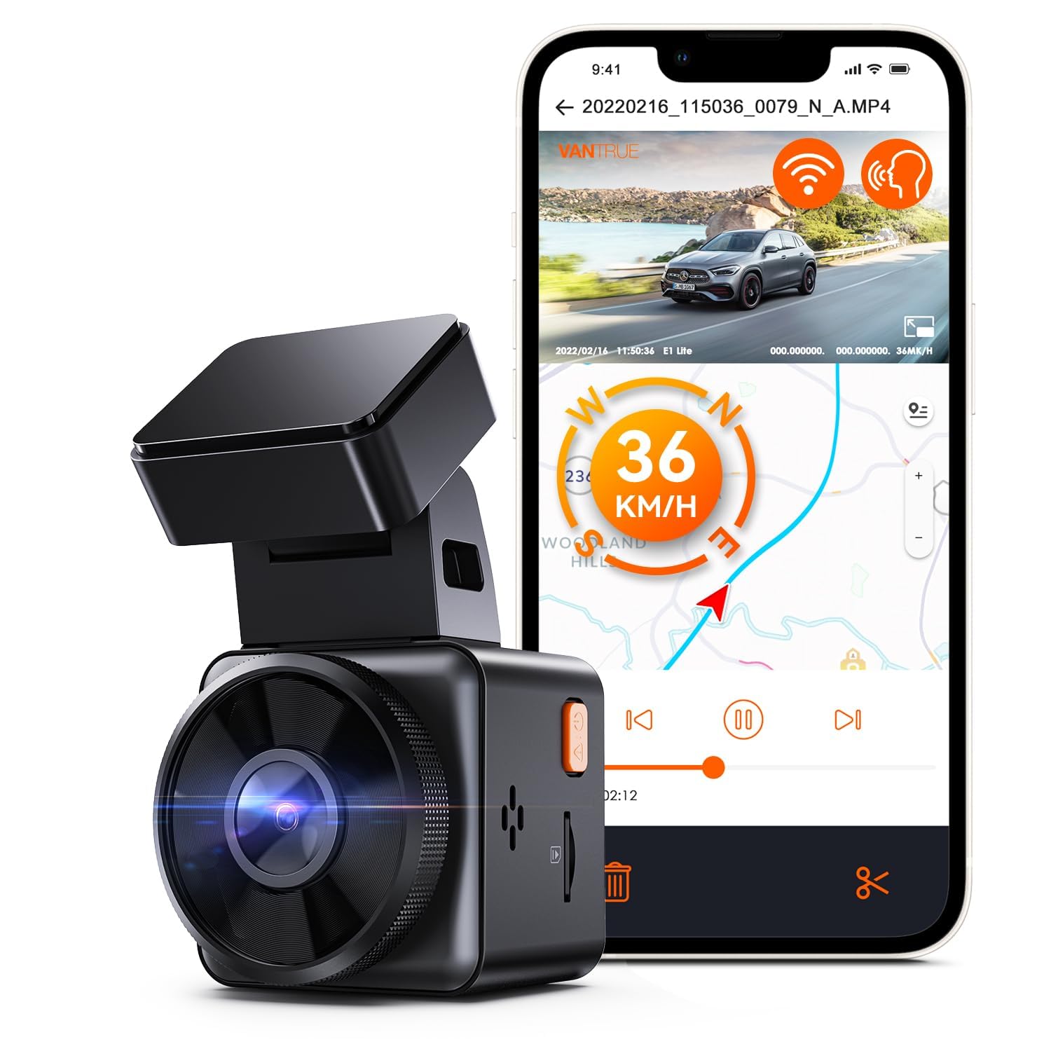 Vantrue E1 Dash Cam