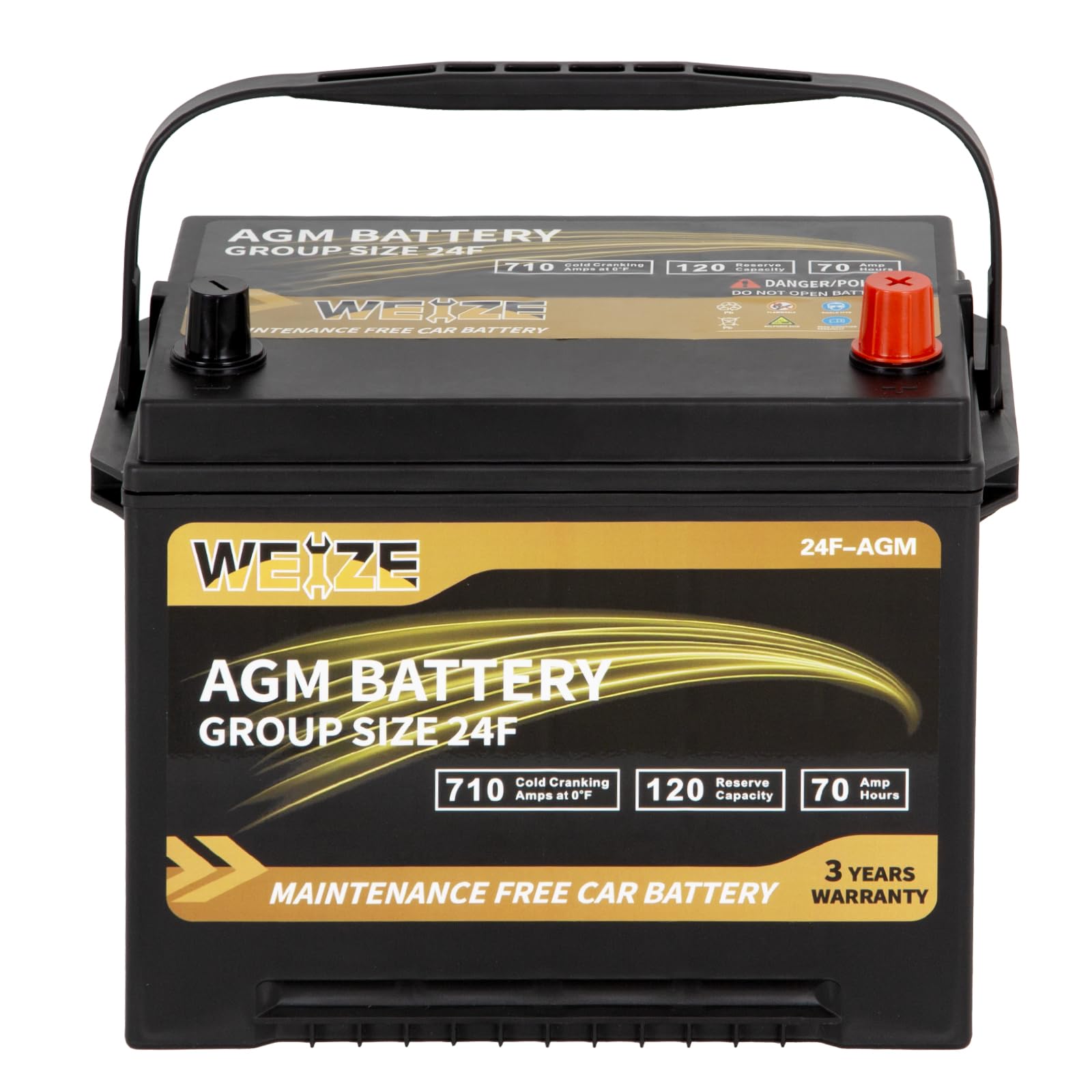 Weize Platinum AGM BCI Group 49 L5 Battery