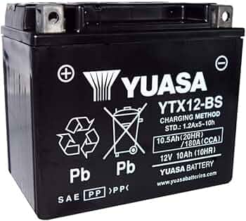 Yuasa YUAM3RH2S YIX30L-BS Motorcycle Battery