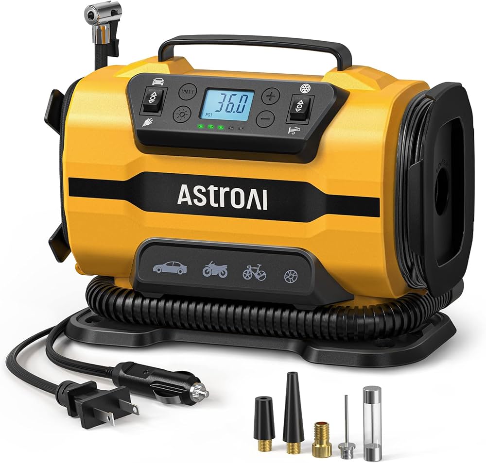 AstroAI 12V Portable Tire Inflator
