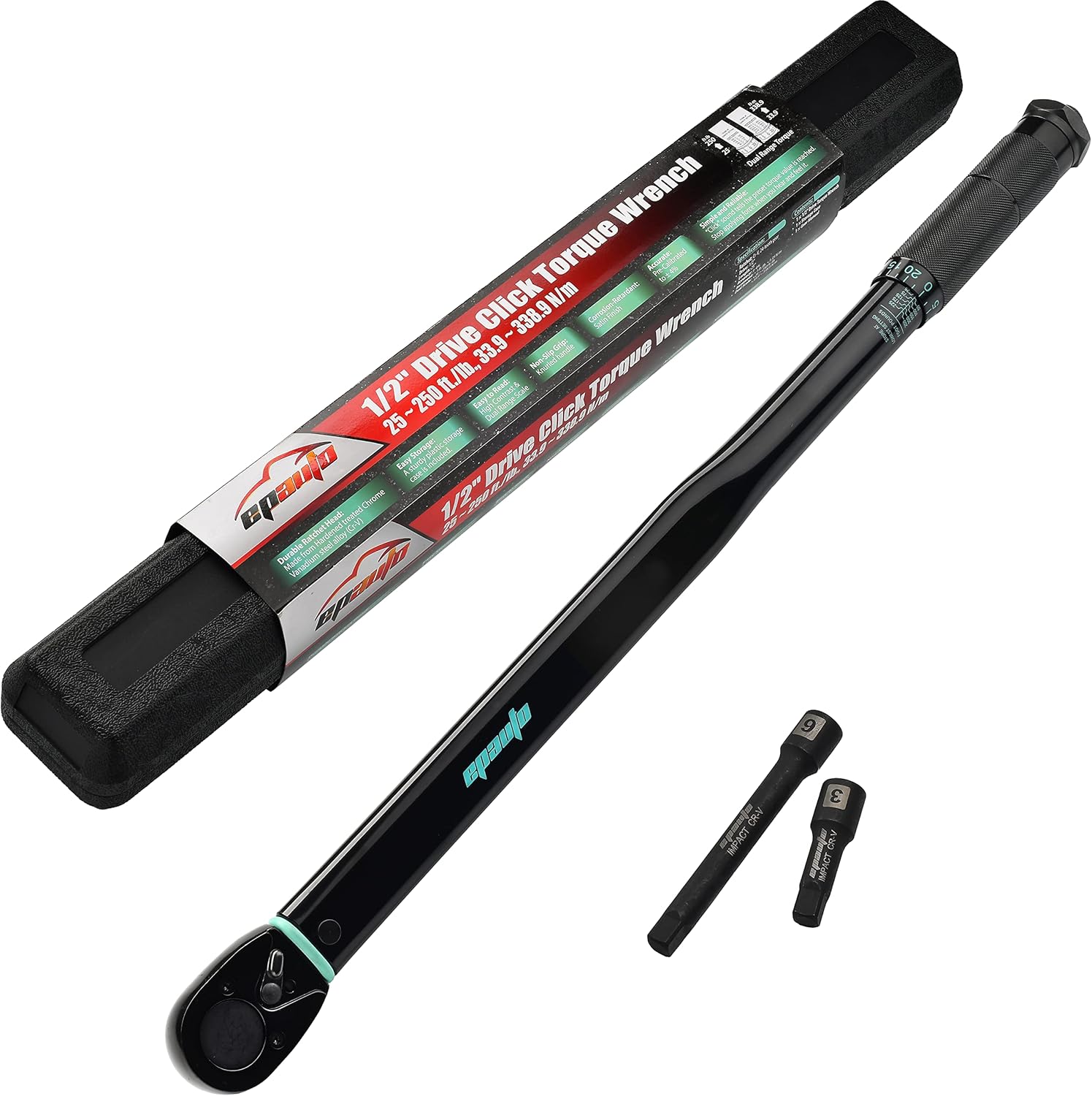 EPAuto ½-Inch Drive Click Torque Wrench