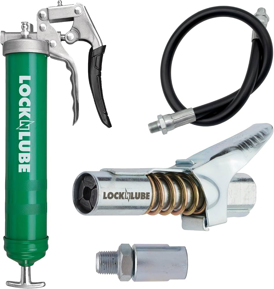 LockNLube Heavy-Duty Grease Gun