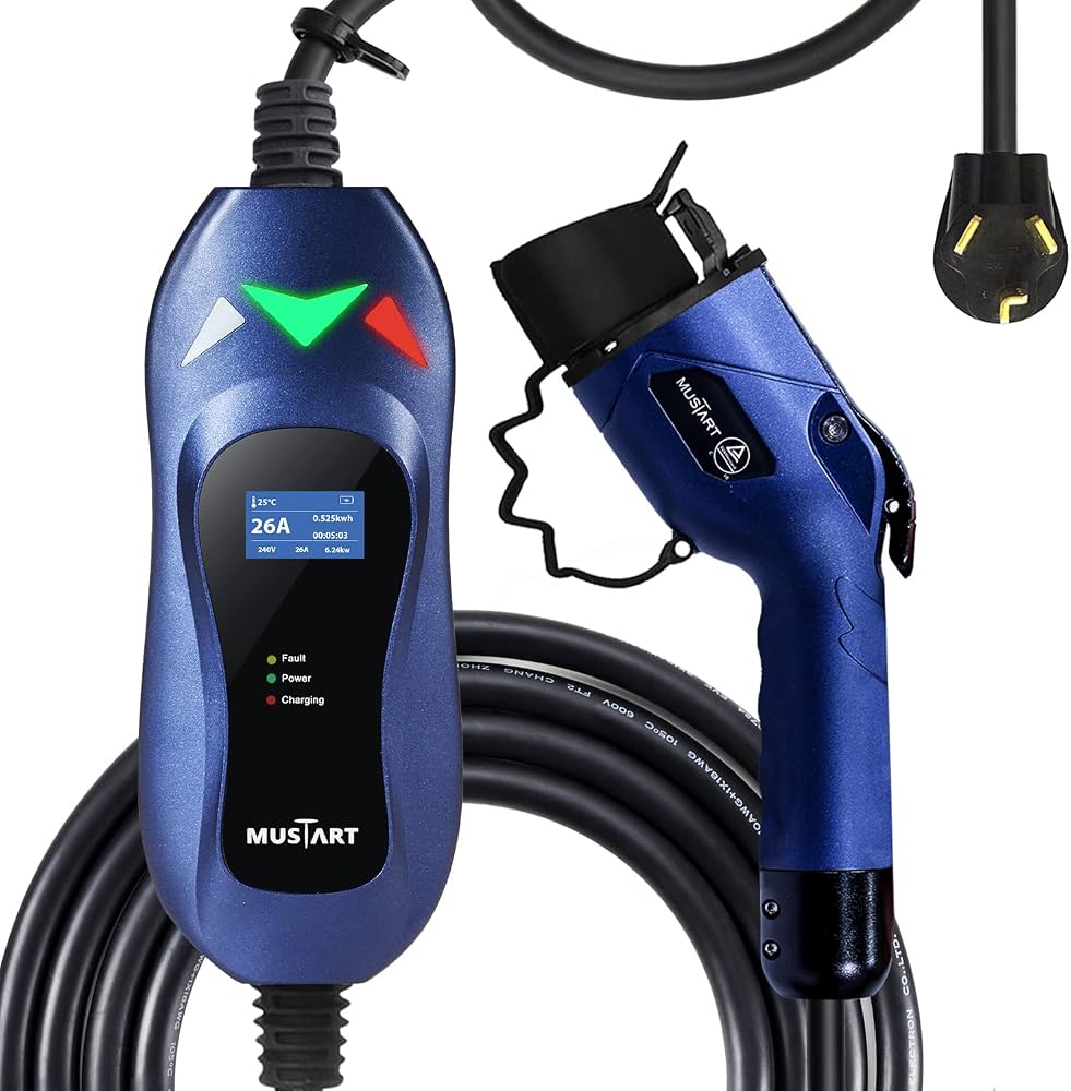 MUSTART Level 2 Portable EV Charger